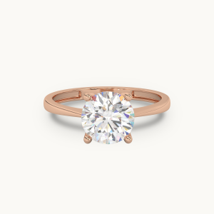 Round Shape Solitaire lab Diamond Ring