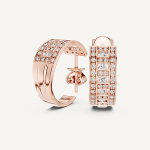 Round Hoop Earrings